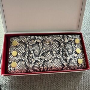 Hammitt snake skin wallet